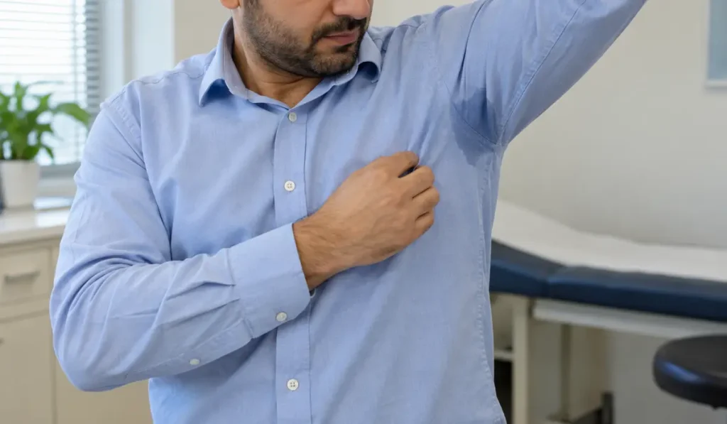 ماندگاری بوتاکس زیر بغل