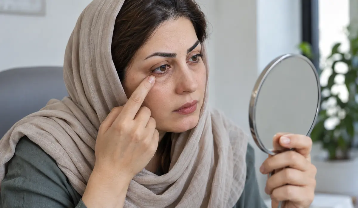 تفاوت گودی و تیرگی زیر چشم